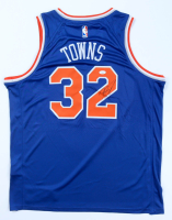 Karl-Anthony Towns Signed Knicks Nike Authentic Jersey (JSA) at PristineAuction.com