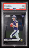 JJ McCarthy 2024 Panini Prizm #400 RC (PSA 9) at PristineAuction.com