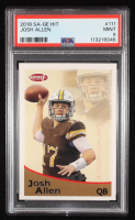 Josh Allen 2018 SAGE HIT #111 RC (PSA 9) at PristineAuction.com