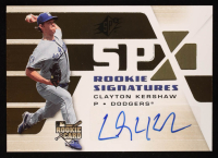 Clayton Kershaw 2008 SPx #151 Autograph RC at PristineAuction.com