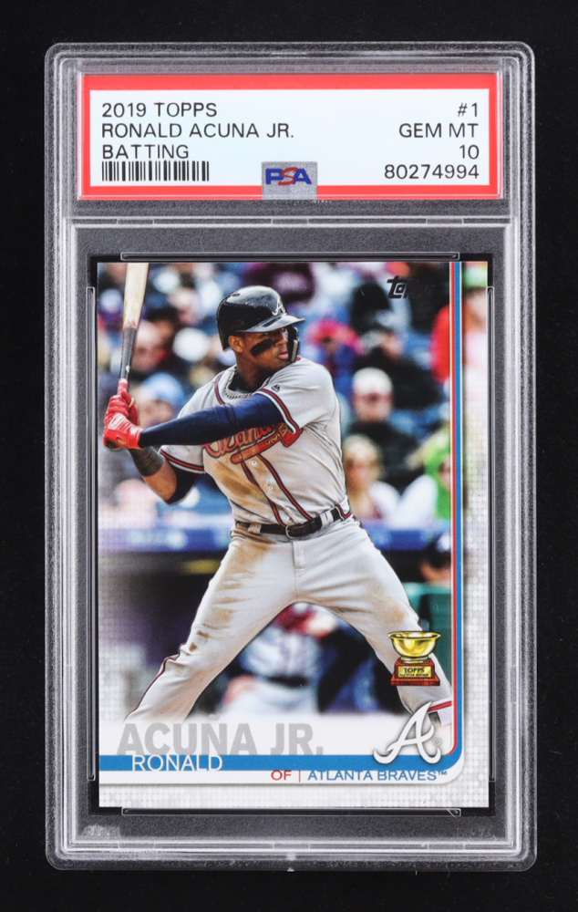 Ronald Acuna Jr. 2019 Topps #1 (PSA 10)