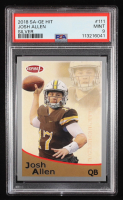 Josh Allen 2018 SAGE HIT Silver #111 RC (PSA 9) at PristineAuction.com