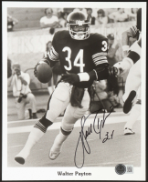 Walter Payton Signed Bears 8x10 Photo (Beckett) at PristineAuction.com