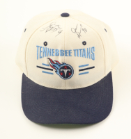 Steve McNair & Jevon Kearse Signed Titans Adjustable Hat (Beckett) at PristineAuction.com