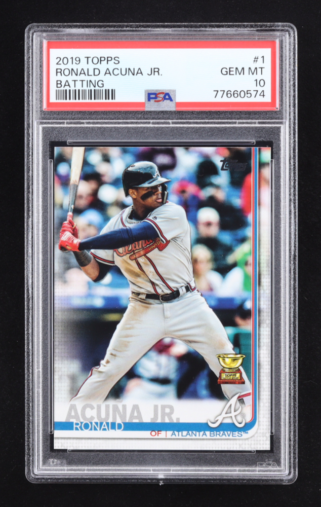 Ronald Acuna Jr. 2019 Topps #1 (PSA 10)