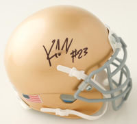 Kyren Williams Signed Notre Dame Fighting Irish Mini Helmet (Beckett) at PristineAuction.com