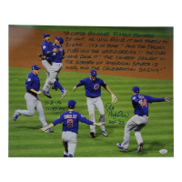 Pat Hughes Signed Cubs 16x20 Photo with Extensive Inscription (JSA) at PristineAuction.com