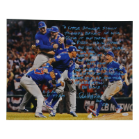 Pat Hughes Signed Cubs 16x20 Photo with Extensive Inscription (JSA) at PristineAuction.com