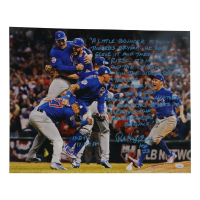 Pat Hughes Signed Cubs 16x20 Photo with Extensive Inscription (JSA) at PristineAuction.com