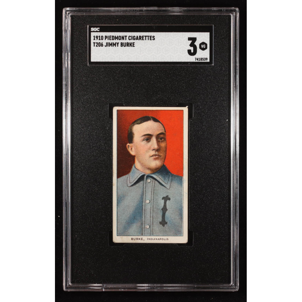 Jimmy Burke 1909-11 T206 #63 (SGC 3) at PristineAuction.com