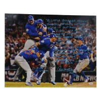 Pat Hughes Signed Cubs 16x20 Photo with Extensive Inscription (JSA) at PristineAuction.com