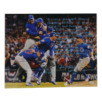 Pat Hughes Signed Cubs 16x20 Photo with Extensive Inscription (JSA) at PristineAuction.com