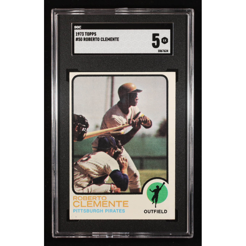 Roberto Clemente 1973 Topps #50 (SGC 5) at PristineAuction.com