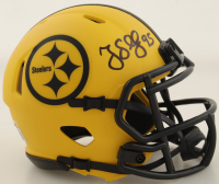 Greg Lloyd Signed Steelers Rave Alternate Speed Mini Helmet (Beckett) at PristineAuction.com