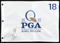 Bryson DeChambeau Signed 2025 PGA Championship Golf Pin Flag (JSA) at PristineAuction.com