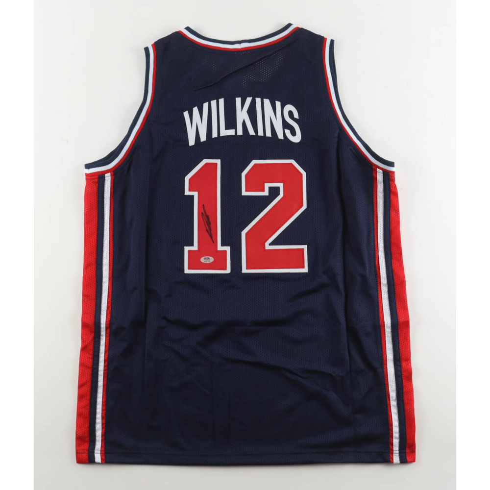Dominique Wilkins Signed Jersey (PSA) at PristineAuction.com