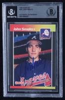John Smoltz Signed 1989 Donruss #642 RC (BGS) at PristineAuction.com