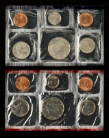 1990 Uncirculated United States Mint Souvenir (12) Coin Set at PristineAuction.com
