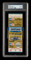 Nolan Ryan Signed 1969 World Series Original Game Ticket Inscribed "'69 Miracle Mets" (PSA | Autograph Grade 9) at PristineAuction.com