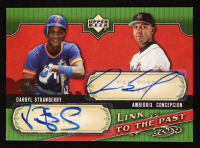 Ambiorix Concepcion / Darryl Strawberry 2005 Upper Deck Update Link to the Past Dual Autographs #CS #24/25 at PristineAuction.com