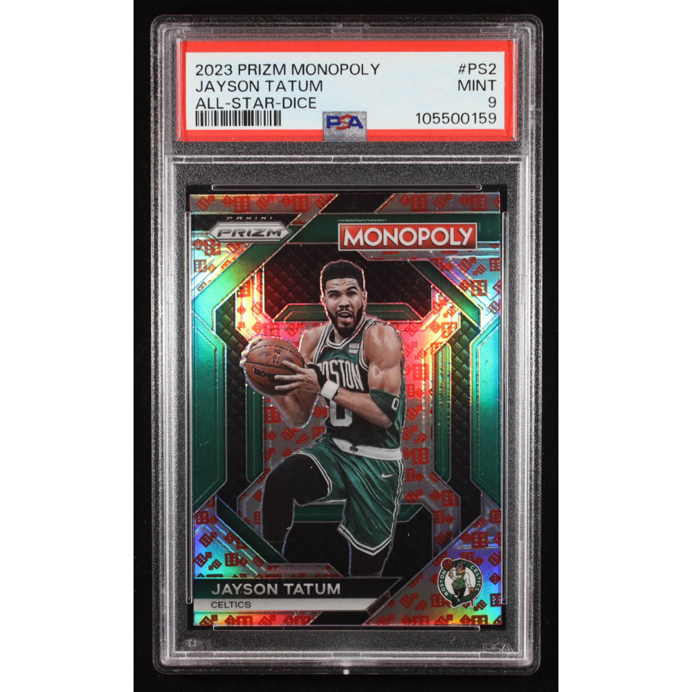 Jayson Tatum 2023-24 Panini Prizm Monopoly All-Star Dice #PS2 (PSA 9) at PristineAuction.com