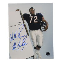 William Perry Signed Bears 8x10 Photo Inscribed "The Fridge" (Authentic Ink) at PristineAuction.com
