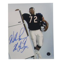 William Perry Signed Bears 8x10 Photo Inscribed "The Fridge" (Authentic Ink) at PristineAuction.com