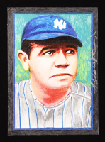 The Babe | Anthony Douglas 1/1 Original Art Card at PristineAuction.com