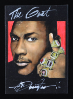 The GOAT | Anthony Douglas 1/1 Original Art Card at PristineAuction.com