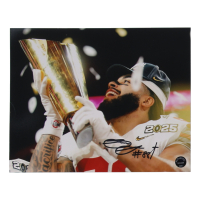 Gee Scott Jr. Signed Ohio State Buckeyes 8x10 Photo (Authentic Ink) at PristineAuction.com
