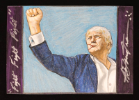 Fight Fight Fight | Anthony Douglas 1/1 Original Art Card at PristineAuction.com