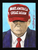 Make America Great Again | Anthony Douglas 1/1 Original Art Card at PristineAuction.com