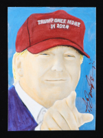 Trump "2024" | Anthony Douglas 1/1 Original Art Card at PristineAuction.com