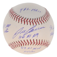 Jose Canseco Signed OML Baseball with Multiple Career Stat Inscriptions (AWM) at PristineAuction.com
