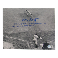 Bobby Shantz Signed Athletics 8x10 Photo Inscribed "Striking Out Jackie Robinson In The 1952 All-Star Game!" (Beckett) at PristineAuction.com