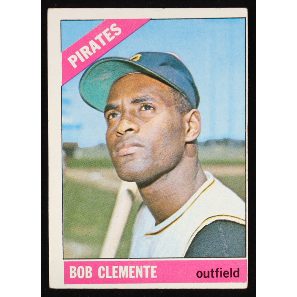 Roberto Clemente 1966 Topps #300 at PristineAuction.com