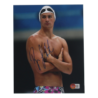 Ryan Lochte Signed 8x10 Photo (Beckett) at PristineAuction.com