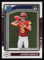 Jayden Daniels 2024 Donruss Optic #248 RR RC at PristineAuction.com