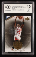 Michael Jordan 2009-10 Upper Deck Michael Jordan Legacy Collection Gold #86 (BCCG 10) at PristineAuction.com