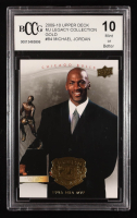 Michael Jordan 2009-10 Upper Deck Michael Jordan Legacy Collection Gold #84 (BCCG 10) at PristineAuction.com