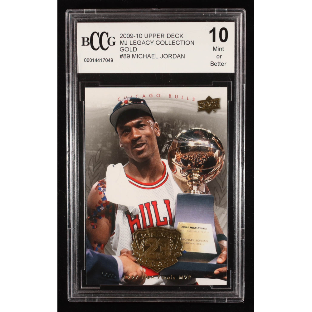 Michael Jordan 2009-10 Upper Deck Michael Jordan Legacy Collection Gold #89 (BCCG 10) at PristineAuction.com
