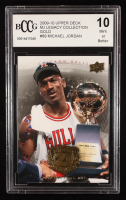 Michael Jordan 2009-10 Upper Deck Michael Jordan Legacy Collection Gold #89 (BCCG 10) at PristineAuction.com