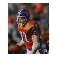 Karl Mecklenburg Signed Broncos 8x10 Photo (Beckett) at PristineAuction.com
