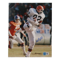 Ozzie Newsome Signed Browns 8x10 Photo Inscribed "HOF 99" (Beckett) at PristineAuction.com