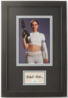 Natalie Portman Signed Cut "Star Wars" Custom Framed Photo Display (JSA) at PristineAuction.com