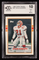 Deion Sanders 1989 Topps Traded #30T RC (BCCG 10) at PristineAuction.com