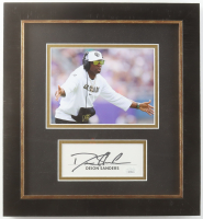 Deon Sanders Signed Cut "Colorado Buffalos" Custom Framed Photo Display (JSA) at PristineAuction.com