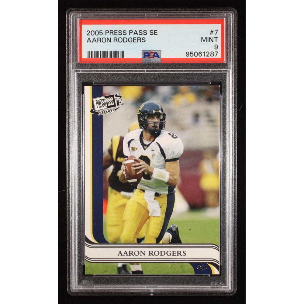 Aaron Rodgers 2005 Press Pass SE #7 RC (PSA 9) at PristineAuction.com