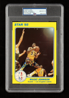 Magic Johnson Signed 1985 All Star Card (PSA | Autograph Graded 10) at PristineAuction.com