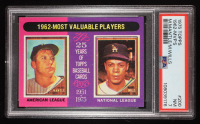 Mickey Mantle / Maury Wills 1975 Topps #200 (PSA 7) at PristineAuction.com